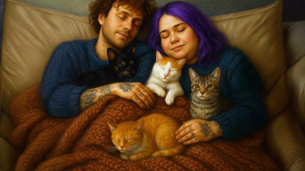 lucas-saya-cats-sleeping ‣ 🫠 YESに生きてる